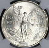 1921 NGC MS 63 Mexico 2 Dos Pesos Independence Centennial Silver Coin (20122801D)