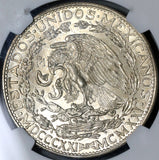 1921 NGC MS 63 Mexico 2 Dos Pesos Independence Centennial Silver Coin (20122801D)