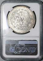 1921 NGC MS 63 Mexico 2 Dos Pesos Independence Centennial Silver Coin (21071301C