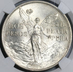 1921 NGC MS 63 Mexico 2 Dos Pesos Independence Centennial Silver Coin (21020304C)