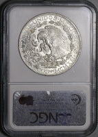 1921 NGC MS 64 Mexico 2 Dos Pesos Independence Centennial Silver Coin (21011701C