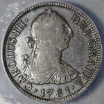 1781 ANACS VG 10 Mexico 2 Reales Charles III Spain Colony Pirate Coin (22120702C)