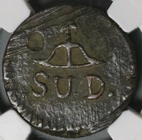 1813 NGC AU Mexico Oaxaca Sud 2 Reales Morelos War Independence Coin (22113004C)