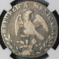 1832-Ga NGC VF Det Mexico 2 Reales Guadalajara Silver Coin (21100903C)