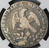 1832-Ga NGC VF Det Mexico 2 Reales Guadalajara Silver Coin (21100903C)