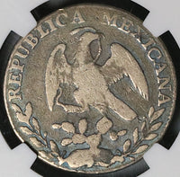 1832-Ga NGC VF Det Mexico 2 Reales Guadalajara Silver Coin (21100903C)