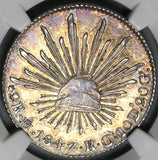 1847-Mo NGC MS 63 Mexico 2 Reales Silver Coin POP 3/3 (18082506C)