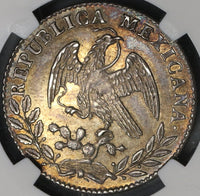 1847-Mo NGC MS 63 Mexico 2 Reales Silver Coin POP 3/3 (18082506C)