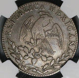 1850-Go NGC VF 30 Mexico 2 Reales Guanajuato Cap Rays Silver Coin (21102707C)