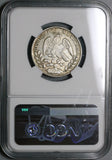 1859-Go NGC VF 30 Mexico 2 Reales Guanajuato Mint Silver Coin (21092203C)