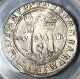 1542-Mo L PCGS AU 53 Mexico 4 Reales Carlos & Joanna Spain Colonial Coin (21111601C)