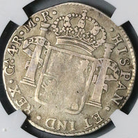 1814-Ga NGC VF 25 Mexico 4 Reales War Independence Guadalajara Mint Coin (22113003C)