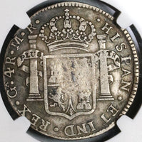 1814-Ga NGC VF 25 Mexico 4 Reales War Independence Scarce Guadalajara Silver Coin (19121502C)