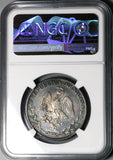 1839-Go NGC VF Mexico 4 Reales Guanajuato Cap Rays Silver Coin  (23040102C)