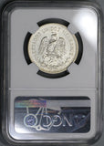 1916 NGC AU Det Mexico 50 Centavos Key Date Silver Coin (19040703C)