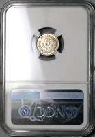 1874-Mo NGC MS 65 Mexico 5 Centavos Mint State Silver Gem Coin (22060101C)