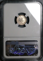 1887-Go R/S NGC MS 65 Mexico 5 Centavos Guanajuato Gem Silver Coin POP 2/2 (22112002C)