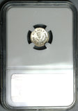 1889-Ho NGC MS 64 Mexico 5 Centavos Hermosillo Mint State Silver Coin 67K minted (19102402C)