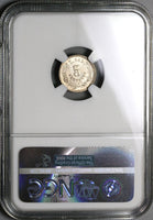 1889-Zs NGC MS 63 Mexico 5 Centavos Mint State Silver Coin POP 2/1 (22060802C)