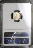 1889-Zs NGC MS 63 Mexico 5 Centavos Mint State Silver Coin POP 2/1 (22060802C)