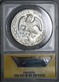 1884-As ICG MS 62 Mexico 8 Reales Rare Alamos Mint Silver Coin (21060403C)