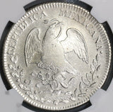 1829-Pi NGC XF Det Mexico 8 reales Scarce Potosi Mint Silver Coin (21090704C)