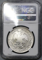 1829-Pi NGC XF Det Mexico 8 reales Scarce Potosi Mint Silver Coin (21090704C)