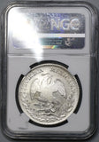 1829-Pi NGC XF Det Mexico 8 reales Scarce Potosi Mint Silver Coin (21090704C)