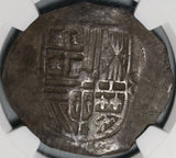 1607-MoF NGC VF 20 Mexico 8 Reales Philip III Cob Spain Colonial Coin (21011601C)