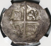 1607-MoF NGC VF 20 Mexico 8 Reales Philip III Cob Spain Colonial Coin (21011601C)