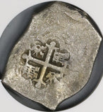 1729 NGC F 12 MEXICO Cob 8 Reales Philip V 25.89g Silver Spain Colonial Coin POP 2/0 (18072901C)