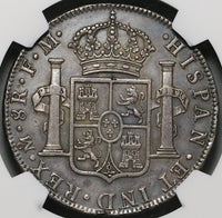 1774 NGC XF  Mexico 8 Reales Charles III Spain Colonial Coin (23022102C)