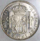 1786 NGC MS 60 PL Mexico 8 Reales Charles III Proof Like Colonial Silver Coin (21111703C)