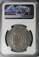 1789 NGC VF Mexico Charles IV 8 Reales Charles III Bust Silver Coin (23022103C)