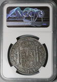 1789 NGC VF Mexico Charles IV 8 Reales Charles III Bust Silver Coin (23022103C)