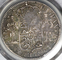 1816-Zs PCGS VF 30 Mexico 8 Reales War Independence Royalist Zacatecas Silver Coin (20022303C)