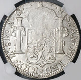 1816-Zs NGC VF 30 Mexico 8 Reales War Independence Zacatecas Mint Coin (22012101C)