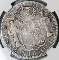 1817-Zs NGC VF 30 Mexico 8 Reales War Independence Zacatecas Mint Coin (22041001D)