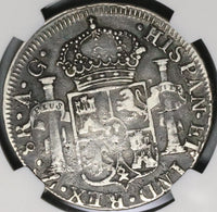 1818-Zs NGC VF 25 Mexico 8 Reales War Zacatecas Mint Ferdinand VII Pedigree PQ Coin (21072502C)