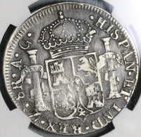 1818-Zs NGC VF 25 Mexico 8 Reales War Zacatecas Mint Ferdinand VII Pedigree PQ Coin (21072502C)