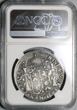 1818-Zs NGC VF 25 Mexico 8 Reales War Indepence Zacatecas Mint Pedigree Coin (21072502C)