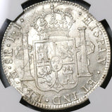 1819-Mo NGC MS 61 Mexico Silver 8 Reales Spain Colonial Silver Coin (20061201D)