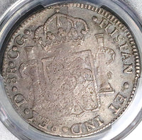 1819-D PCGS VF 35 Mexico 8 Reales War Independence Durango Silver Coin POP 1/0 (22121202D)