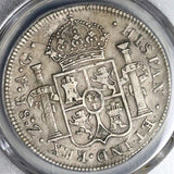 1820-Zs PCGS XF Det Mexico 8 Reales War Independence Zacatecas Mint Coin (22042002C)