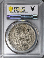 1820-Zs PCGS XF Det Mexico 8 Reales War Independence Zacatecas Mint Coin (22042002C)