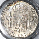 1821-Ga PCGS AU 58 Mexico 8 Reales War Spain Guadalajara Mint Silver Coin POP 1/1 (21091201D)