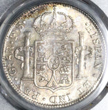1821-Ga PCGS AU 58 Mexico 8 Reales War Spain Guadalajara Mint Silver Coin POP 1/1 (21091201D)