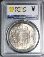 1821-Ga PCGS AU 58 Mexico 8 Reales War Spain Guadalajara Mint Silver Coin POP 1/1 (21091201D)