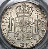 1821 Zs PCGS AU Mexico 8 Reales Zacatecas War Independence Silver Coin (22080402C)