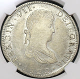 1822-Go NGC VF 30 War Independence Guanajuato 8 Reales Mexico Scarce Silver Coin (19100403C)